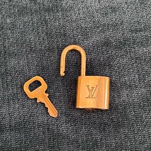 Louis Vuitton lock and key